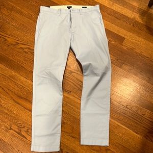 JCrew Factory Men’s Khakis Light Blue 34x32